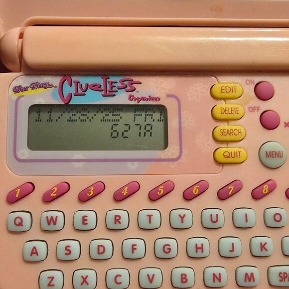 Tiger Electronics Clueless Electronic Dear Diary Organizer Vintage 1997 - Picture 2 of 5